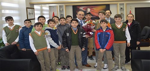 Futbol Takımının Sayın İl Emniyet Müdürümüzü Ziyaretleri